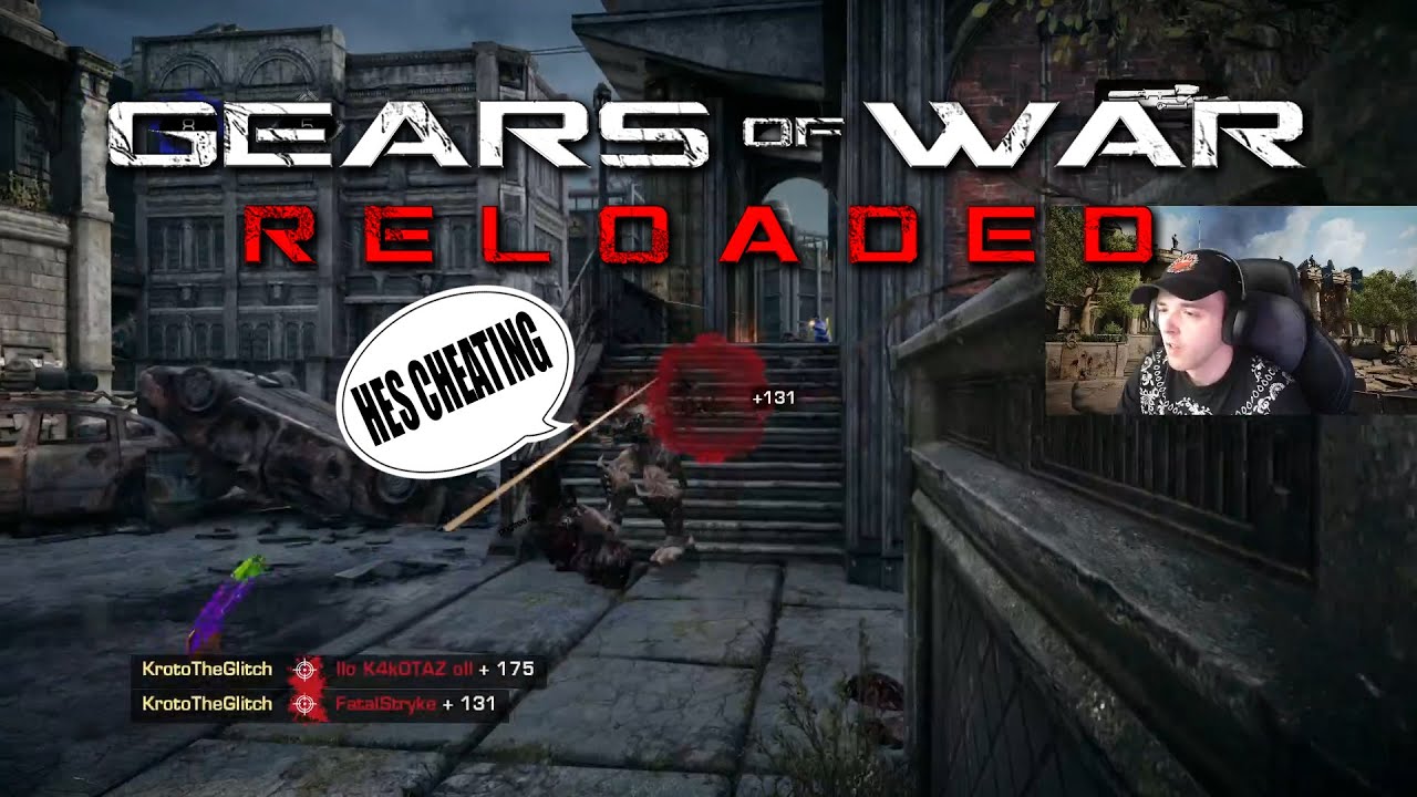 THIS PRO Player thought I WAS CHEATING Gears of War Reloaded Beta!