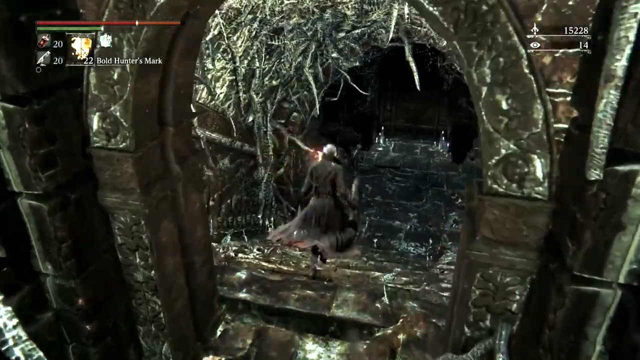Bloodborne: Getting OP Early: Glyph p2tbyrh2 for Early Tier 3 EYE Rune