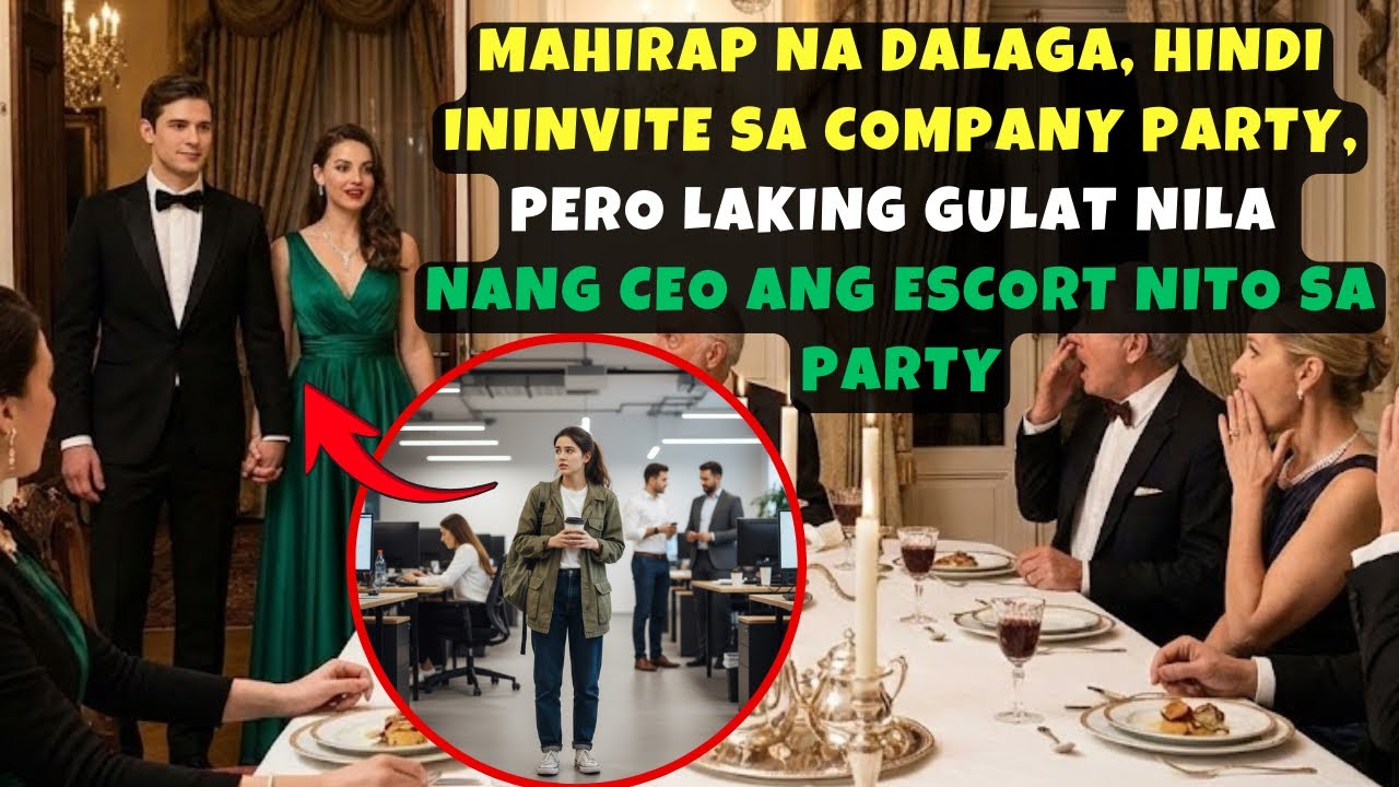 MAHIRAP NA DALAGA, HINDI ININVITE SA COMPANY PARTY, PERO LAKING GULAT NILA NANG CEO ANG ESCORT NITO