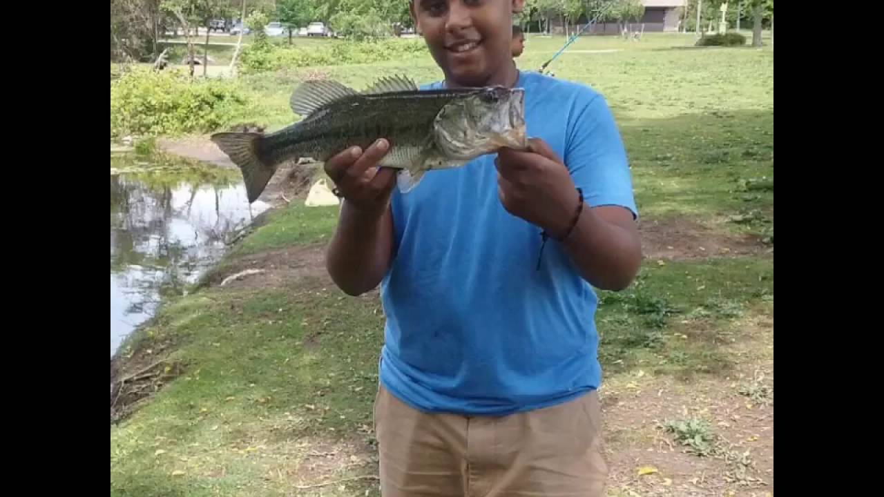 Weekend fishing trip catches