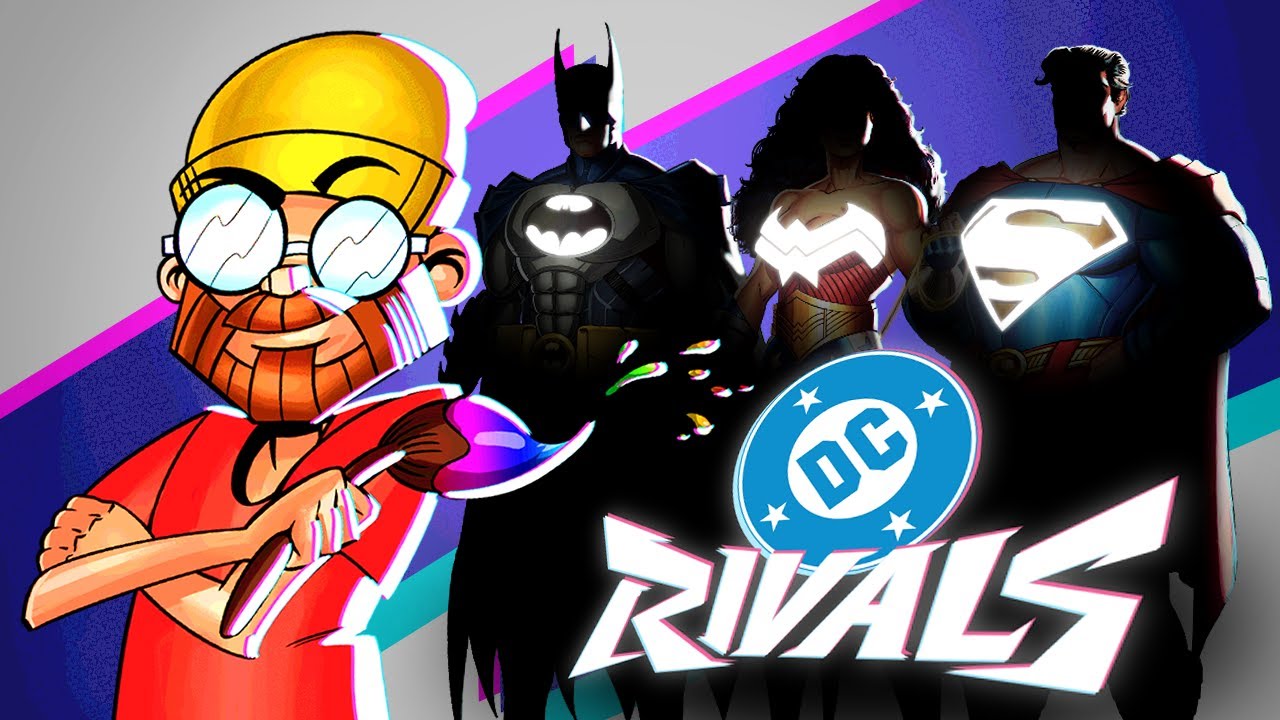 Рисование героев DC в MARVEL RIVALS | DC Rivals Art Challenge