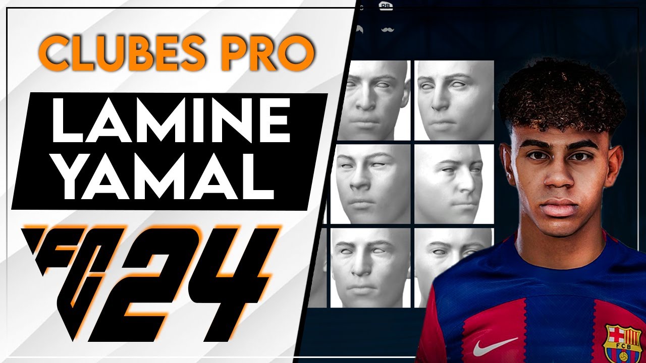 Como CREAR a LAMINE YAMAL en EA FC 24 ✅