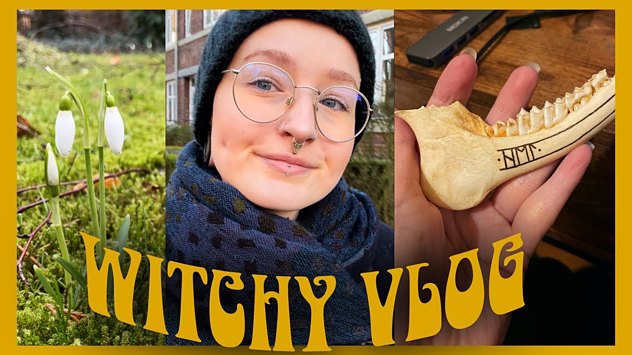 ВЕДЬМОВСКИЙ ВЛОГ №3 || Хаотичный ведьмовский день заботы о себе — блошиный рынок, природа, рукоделие