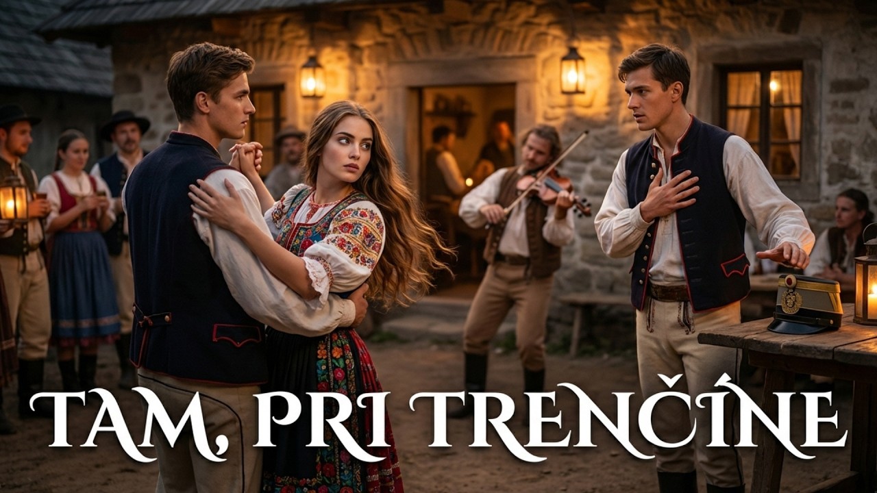 Tam pri Trenčíne 🏰 Slovenská ľudová pieseň 💕 SpievAI Srdcom