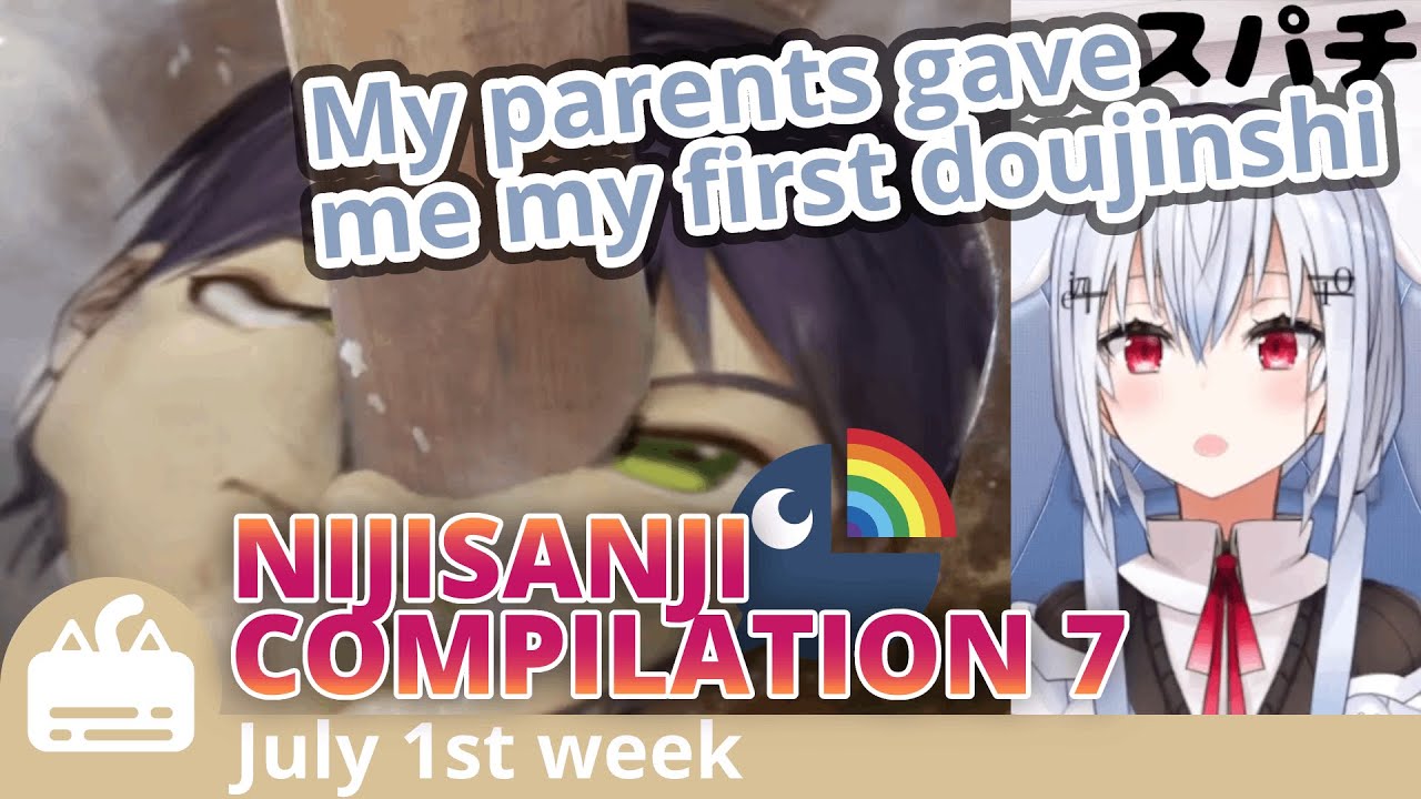 Cultured parents educates child with doujinshis (Nijisanji Compilation 7) [ENG SUB]
