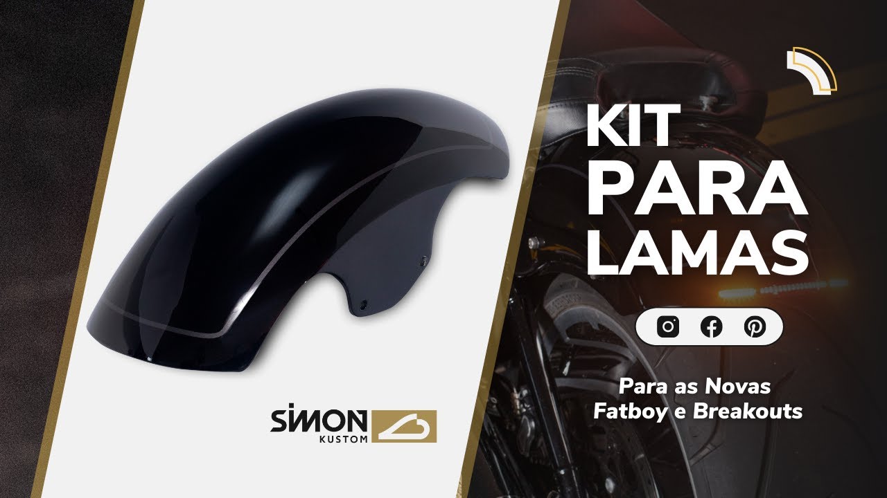 Kit paralamas SimonKustom for new FATBOY/Breakouts