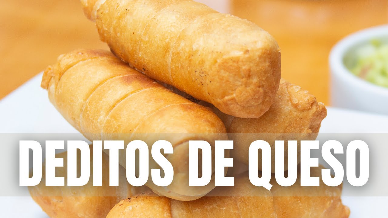 Cómo hacer DEDITOS DE QUESO