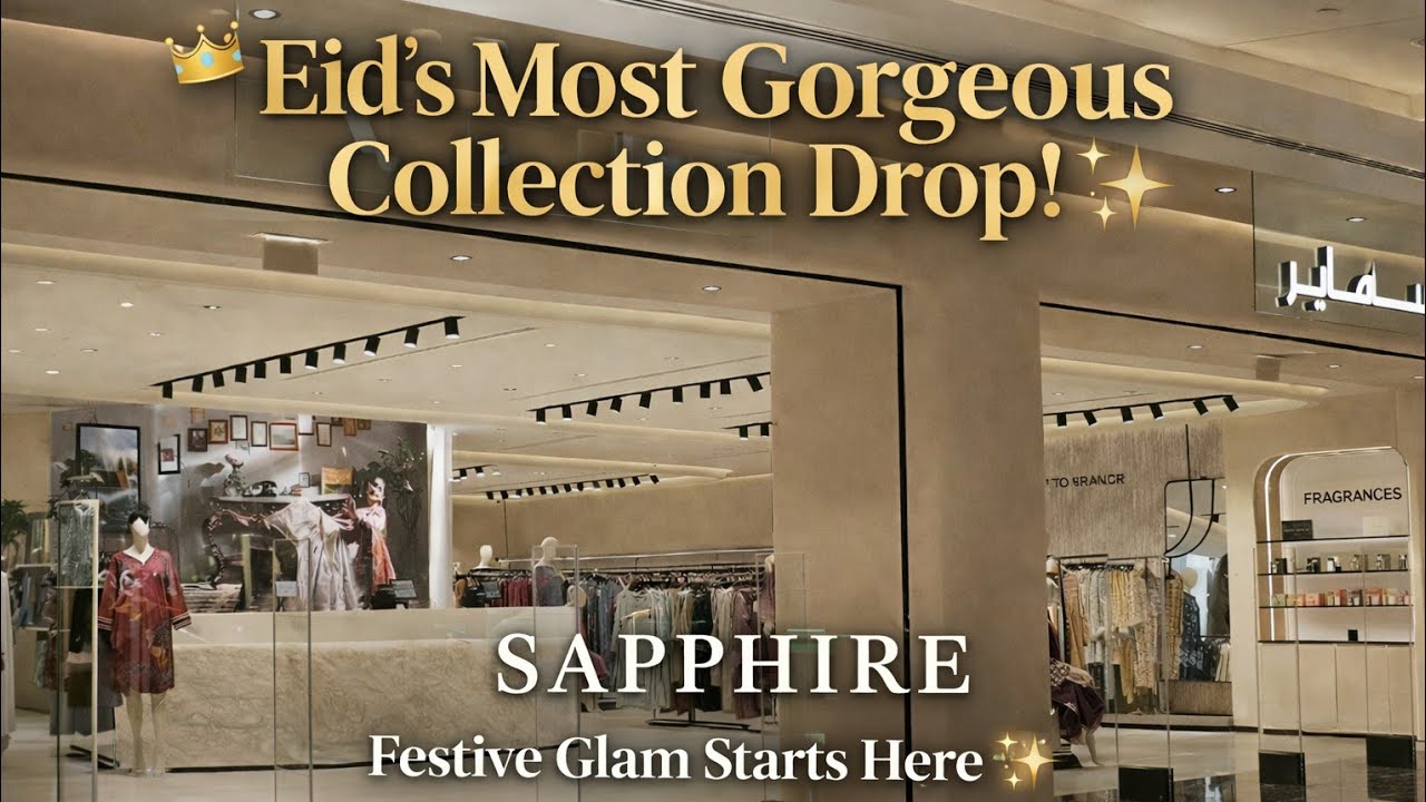 Sapphire Latest Lawn & Embroidery Suits | Elegant Summer Collection ✨