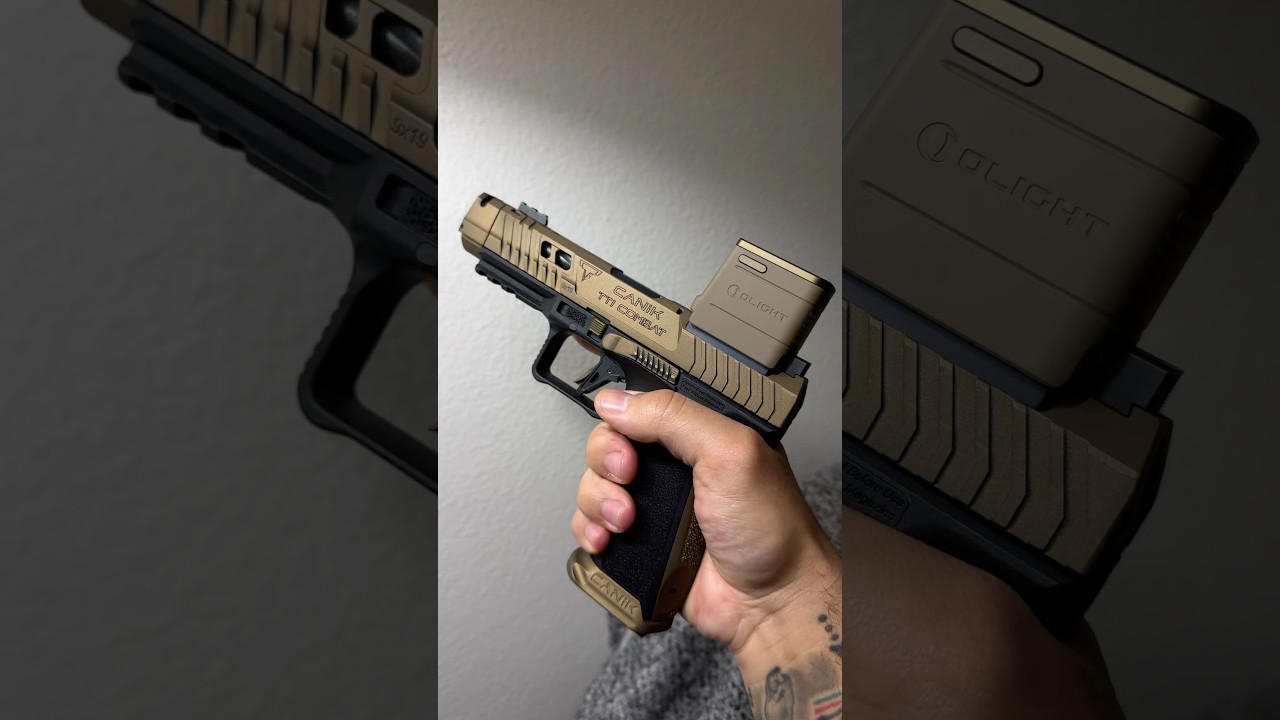 BEST Red Dot under $200 | Olight Osight on TTI Combat🤌🏼🔥 #olight #osight #canik #tticombat #edc