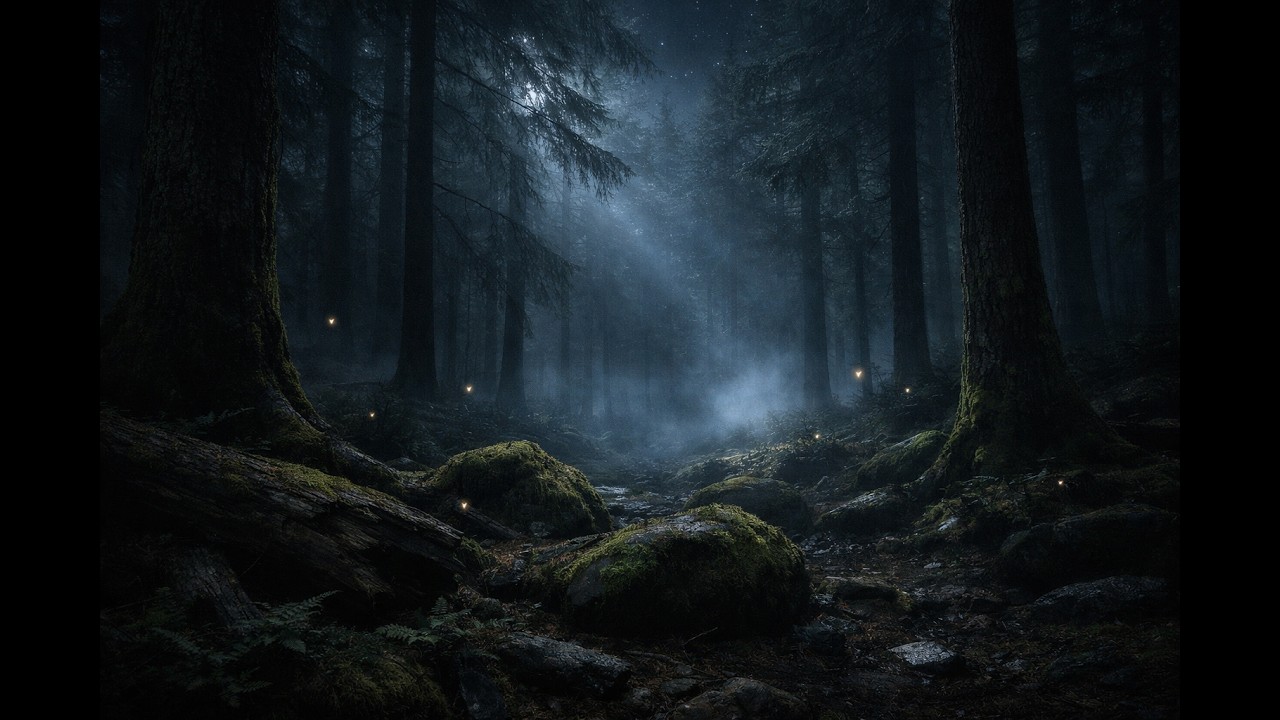 Dark Rainy Forest #forest #rain #shorts #relaxing