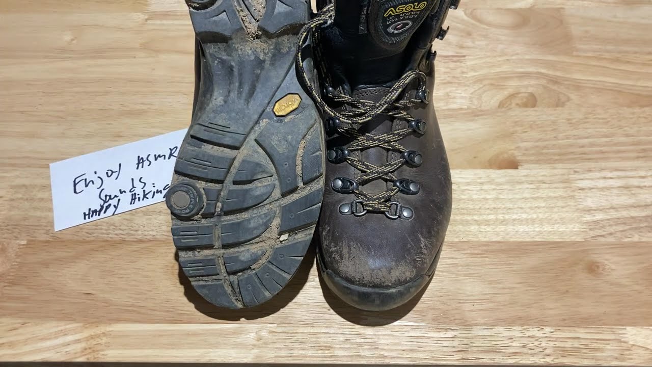 Asolo Hiking Boots soles fell off-ASMR