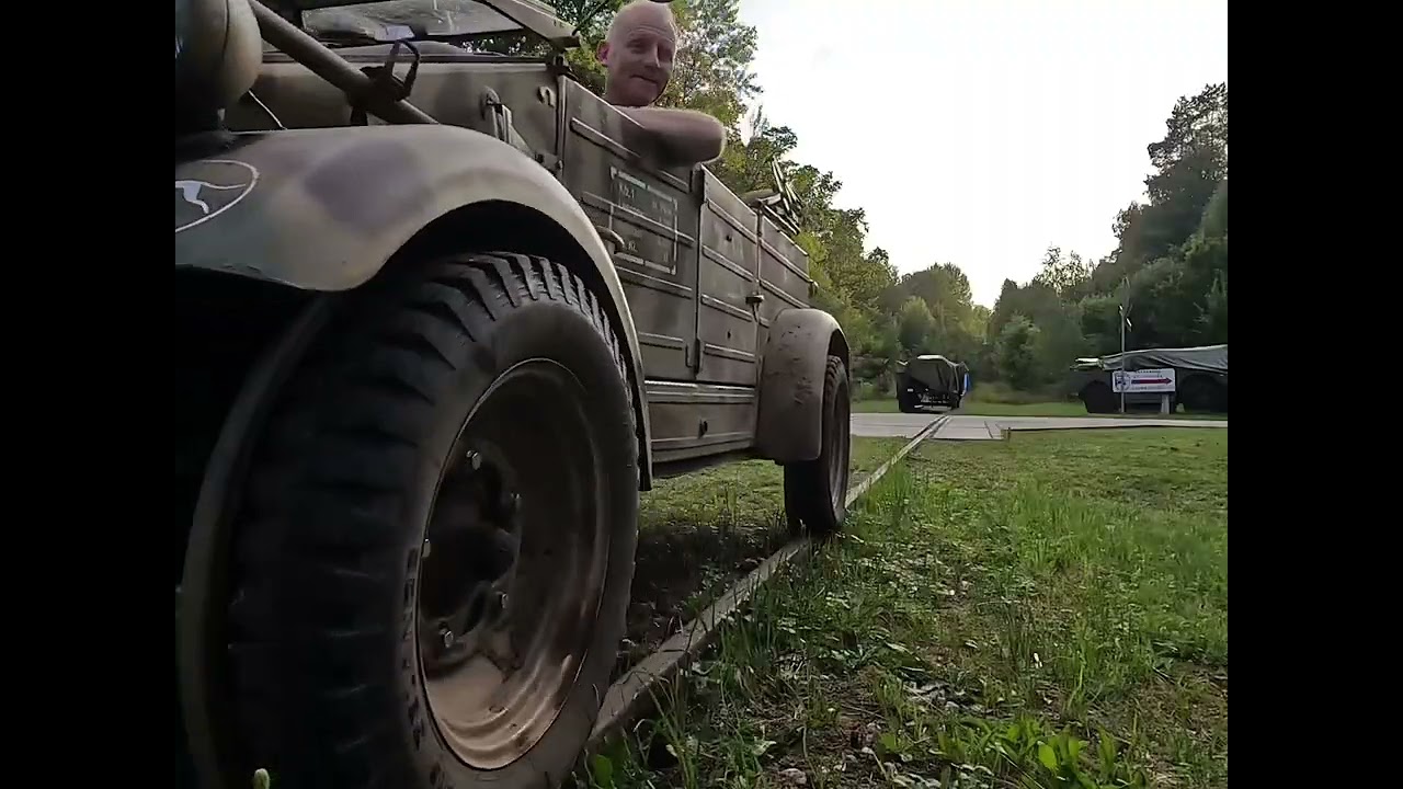 Kübelwagen auf Schienen