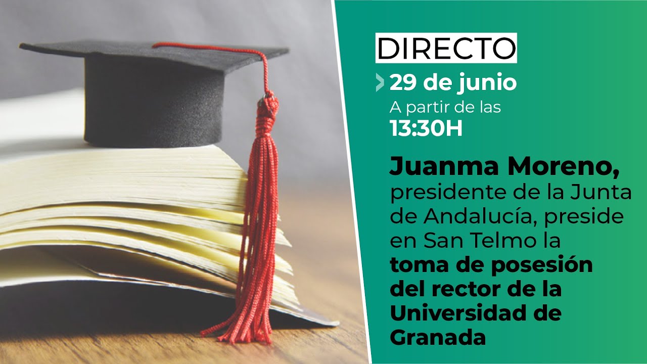 Toma de posesión del rector de la Universidad de Granada