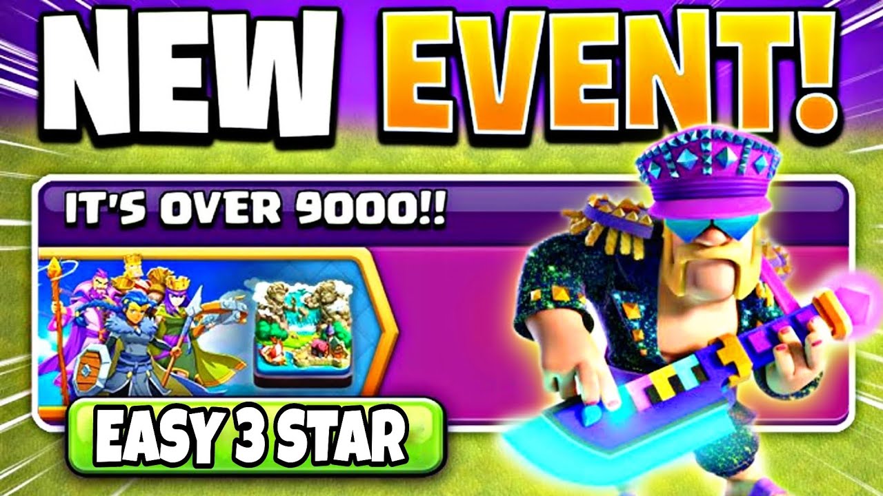 IT'S OVER 9000!! | New Clash of Clans Challenge | Coc