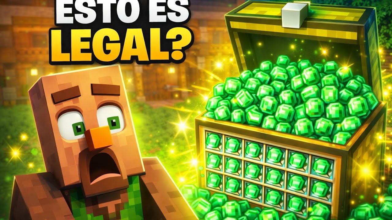 El MEJOR TRADING hall para tener ESMERALDAS INFINITAS | Minecraft hardcore EP.2