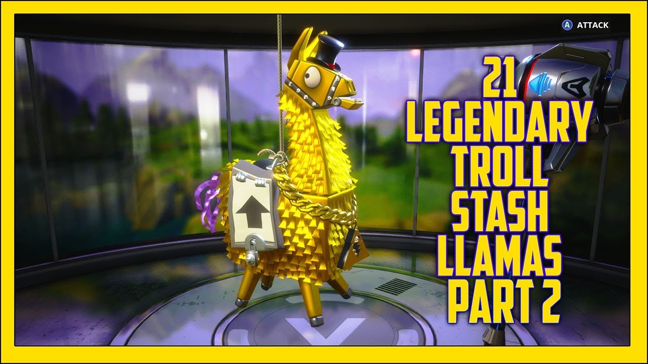 Back To Back Mythics | Fortnite Legendary Troll Stash Opening Part 2