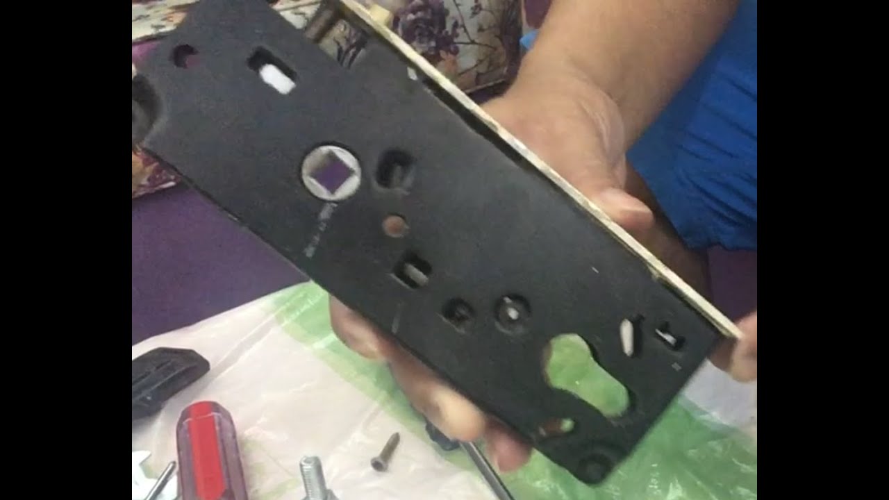 How to assemble Cisa Mortice door lock