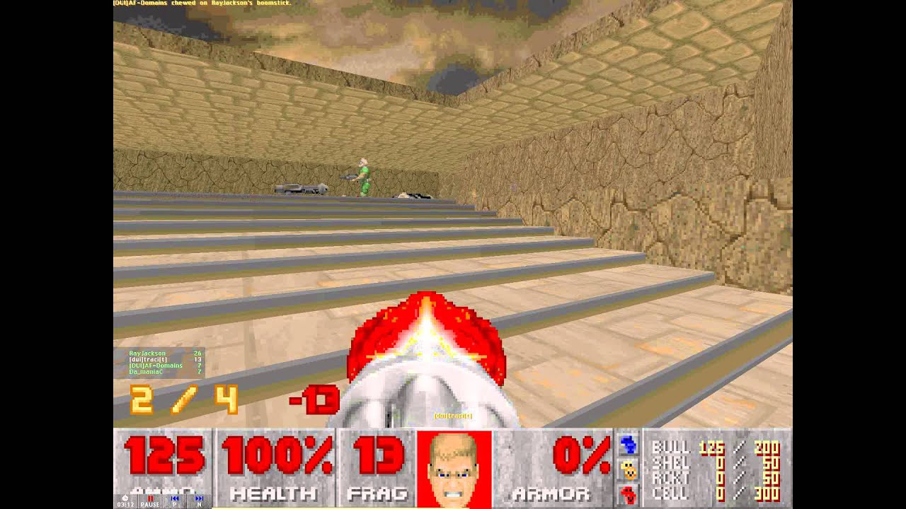 ZDaemon Doom Deathmatch 07-12-2013 (Part 4) dwango8.wad Map01