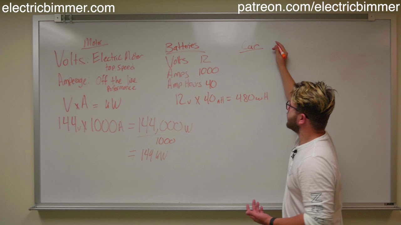 EV Conversion Basics - Calculating Components