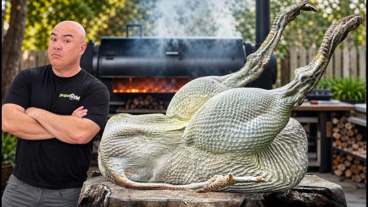 I Cooked a Whole Ostrich!