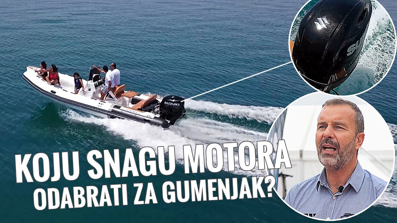 Koju snagu motora odabrati za gumenjak? Ovo su najtraženije opcije!