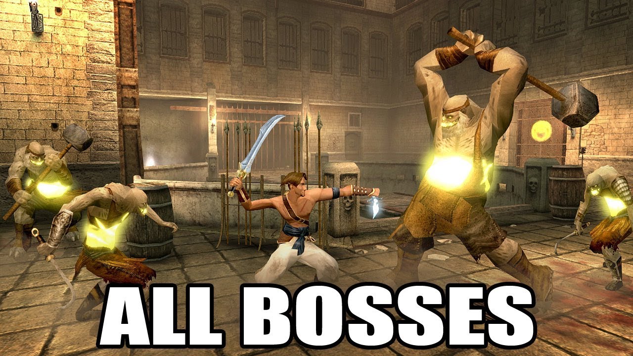 Prince of Persia - The Sands of Time - All Bosses (With Cutscenes) 1080p60 PC HD