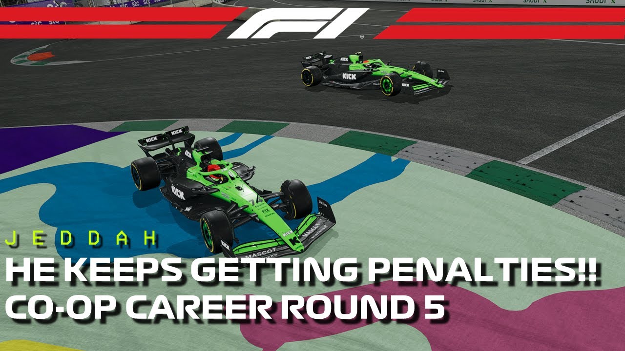 HE CANT STOP GETTING PENALTIES!! - COOP Career Round 4