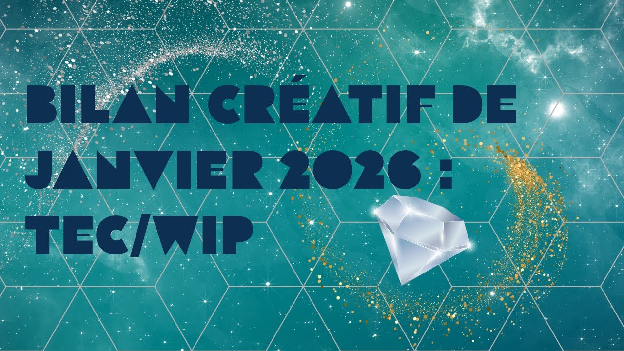 💎 Bilan créatif de janvier 2026 #diamondpainting