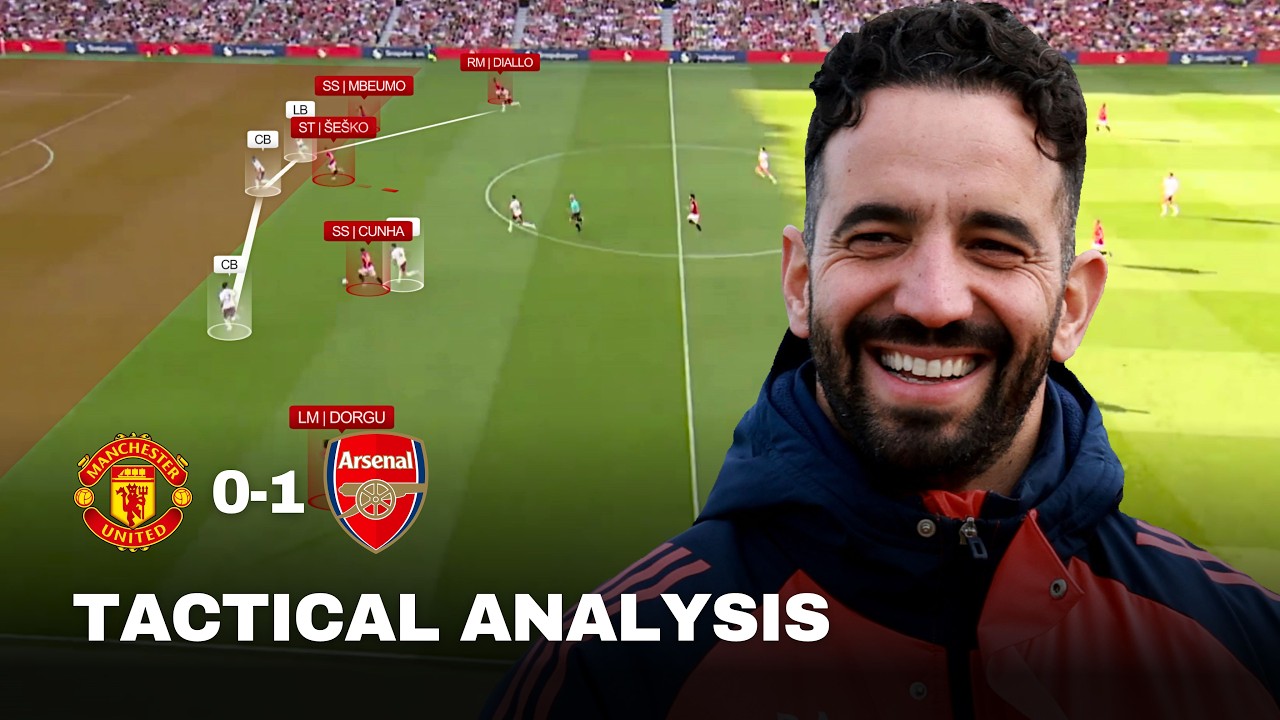 How Ruben Amorim&rsquo;s Tactics Broke Arsenal&rsquo;s High Press
