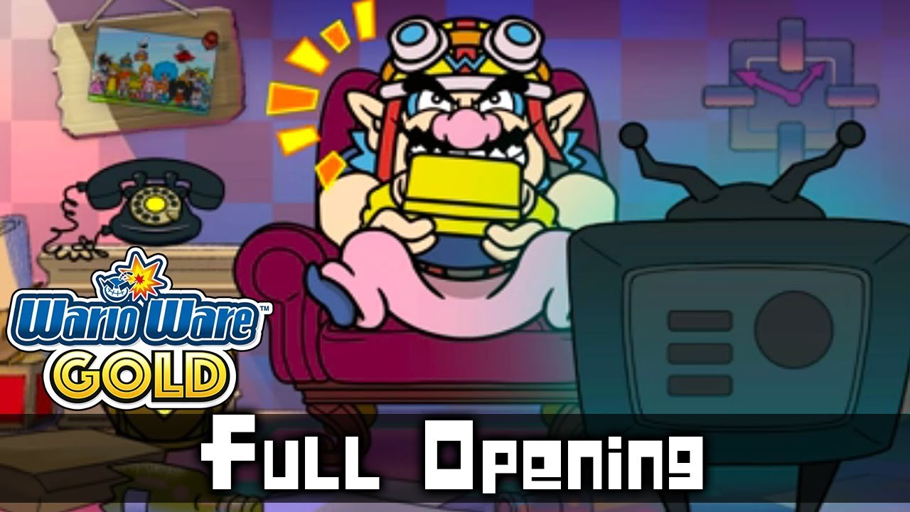 WarioWare Gold Full Opening (HQ) No Commentary