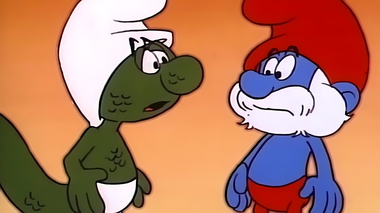 Niezdara zmienia się w smoka! 🐲 • Smerfy