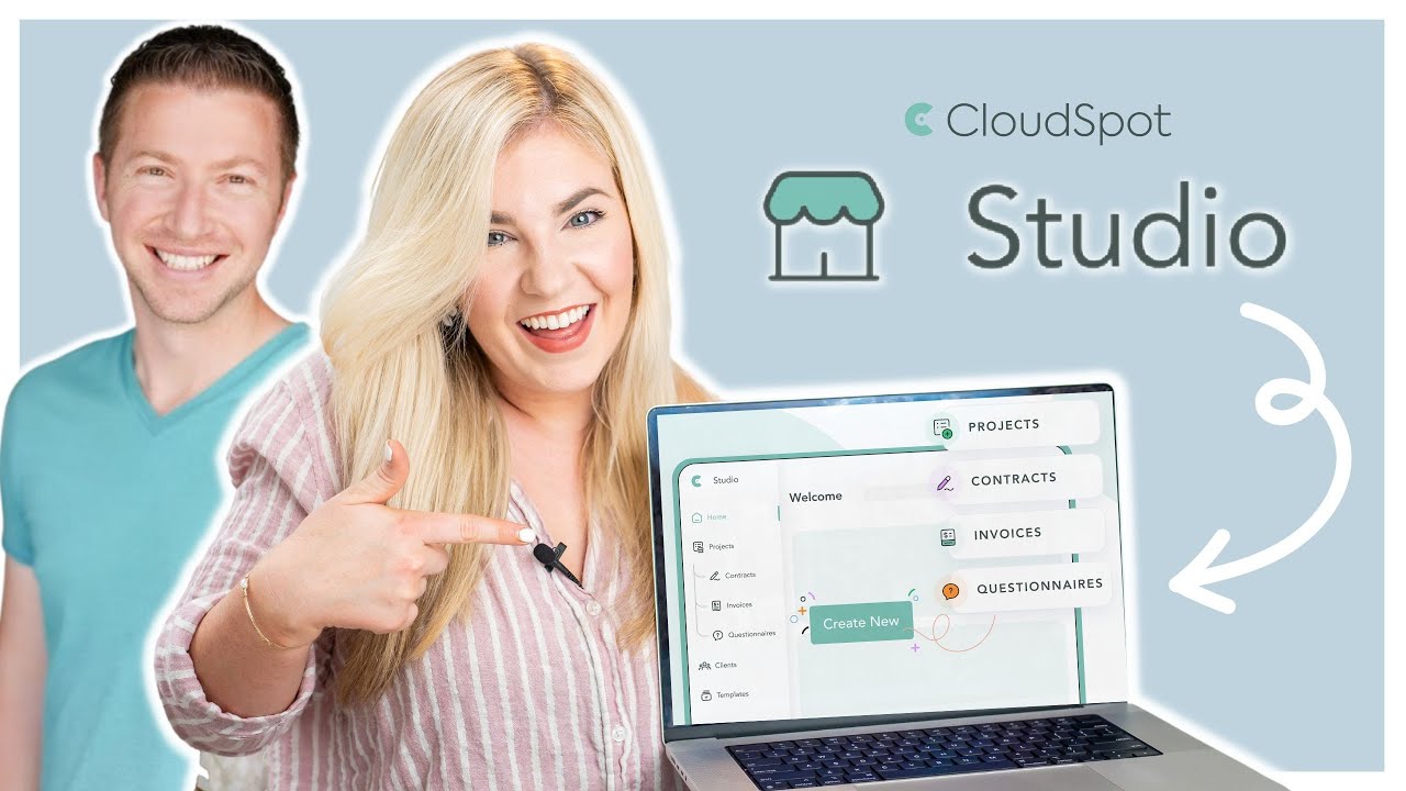 Walk-Through of NEW CloudSpot Studio CRM - (Honeybook vs. CloudSpot Studio?!)