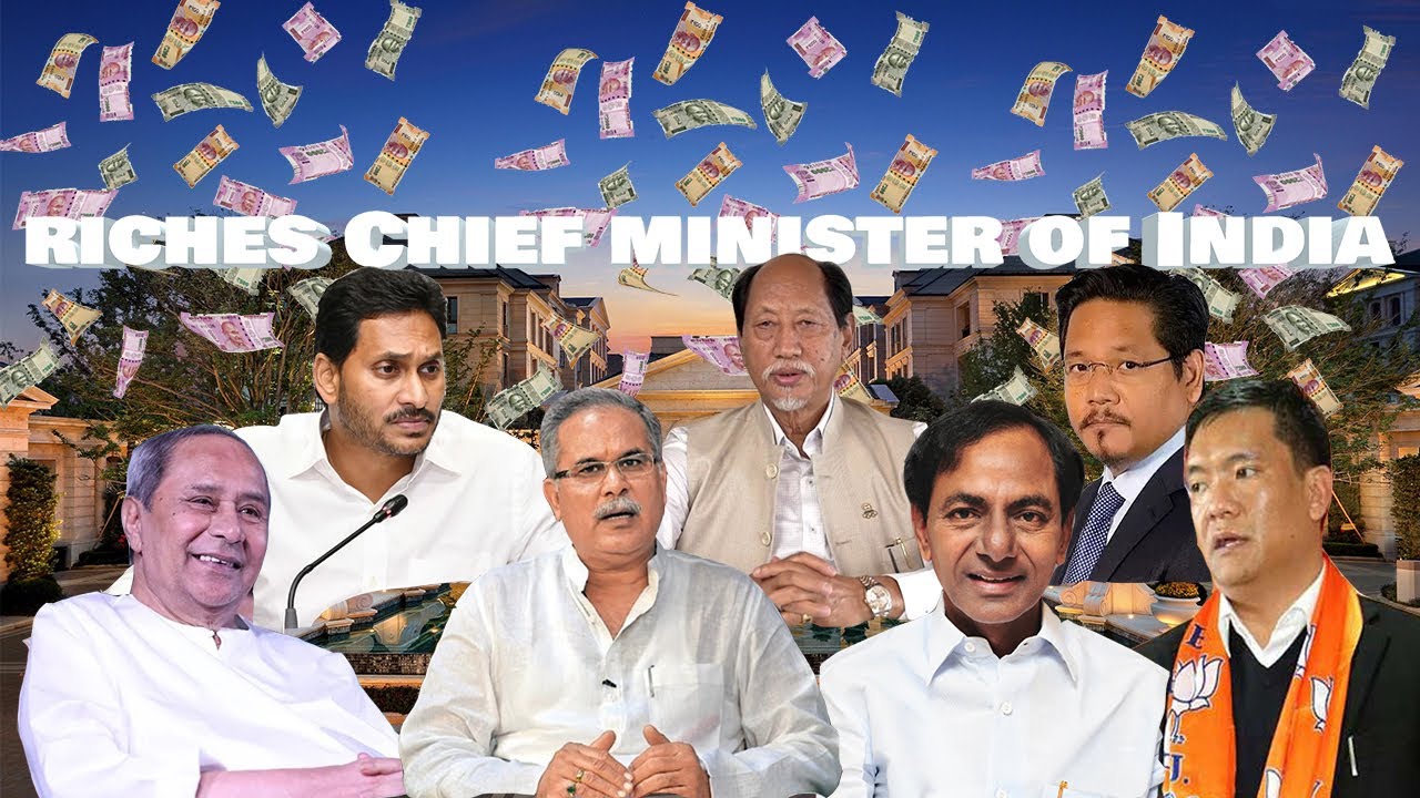 Top 10 Richest Chief Minister of INDIA (2023)  /29 Of 30 CM are CROREPATI/ TOP FANTASTIC TV