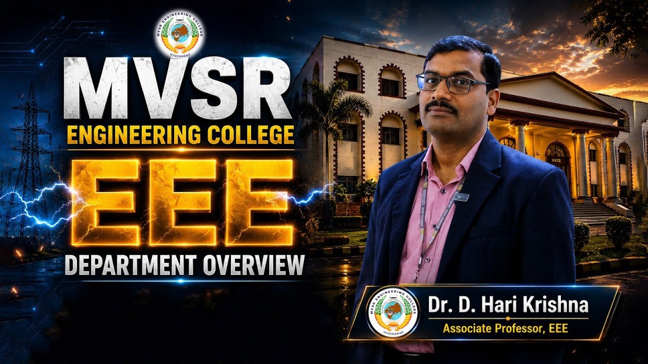 Choosing EEE at MVSR Engineering College? Watch This Before EAMCET Counselling! | MVSREC
