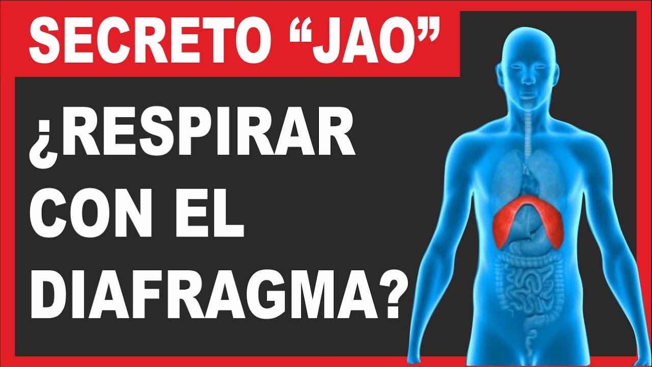 👃 ¿Como  RESPIRAR CON EL DIAFRAGMA ? Truco que te cambiara la vida
