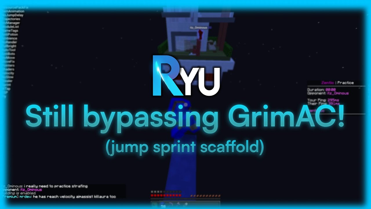 This client is still bypassing Grim! (Aura, Fly, Scaffold, Velocity, etc.)