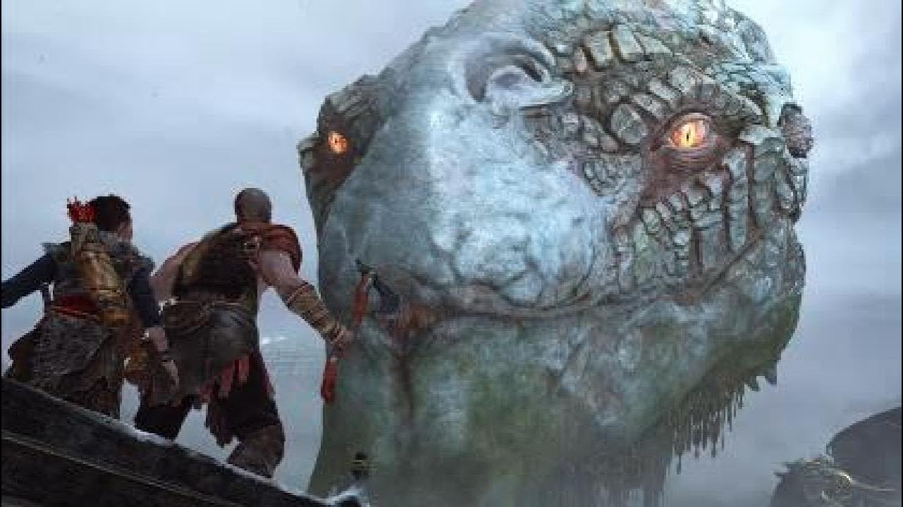 God of war 4 - Lake of Nine |PS5 Gameplay
