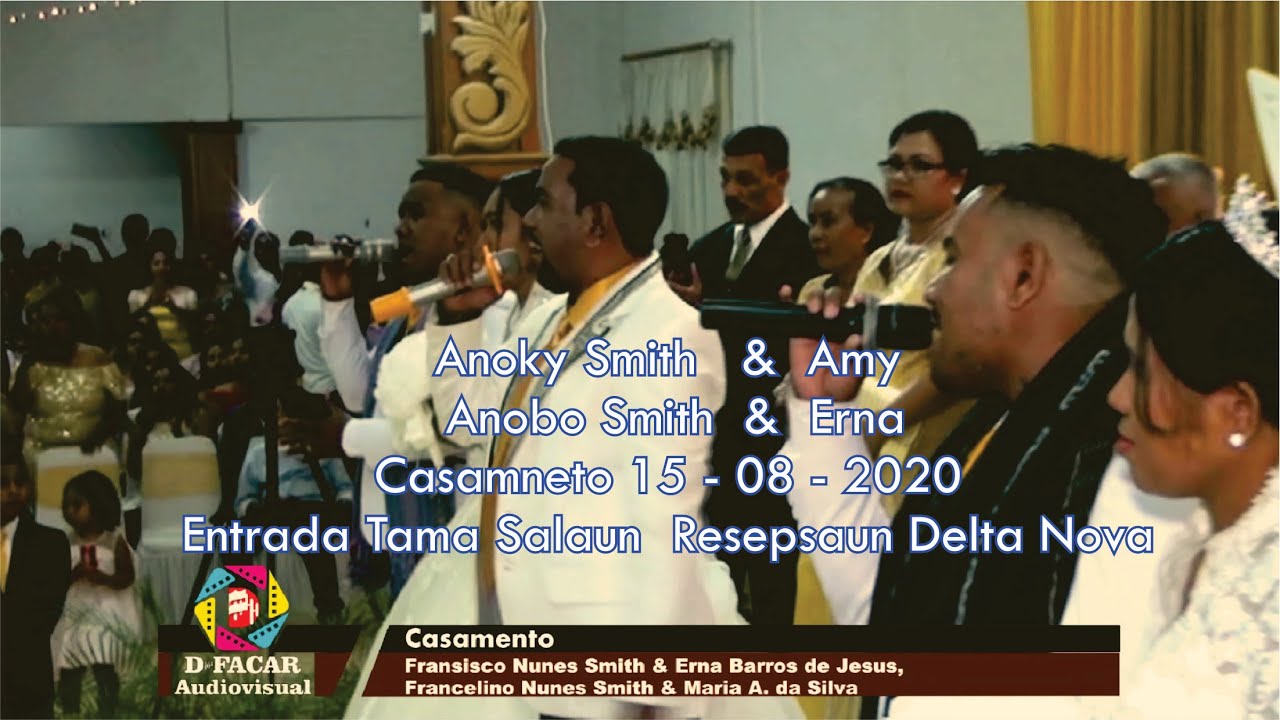 Anoky Smith & Amy. Anobo Smith & Erna.Casamento
