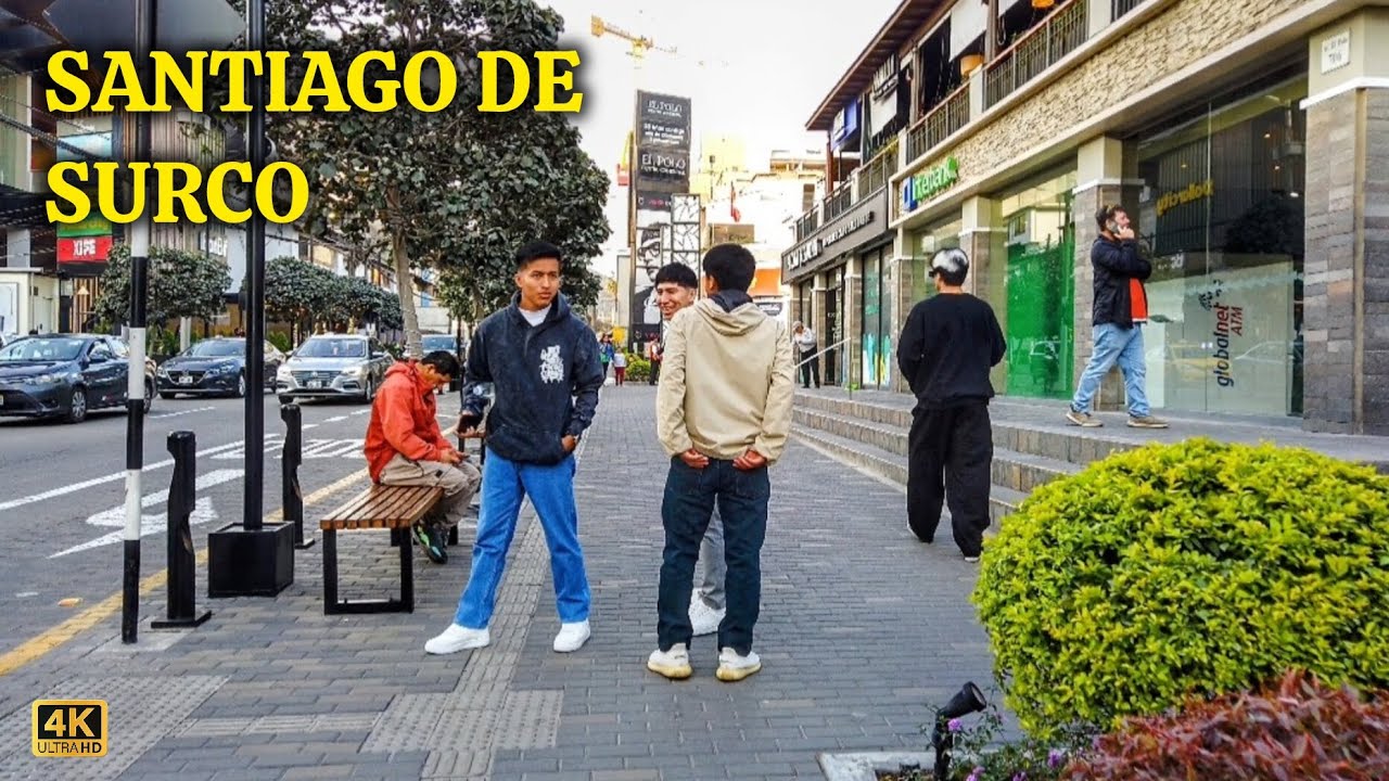 SANTIAGO DE SURCO: RUTA POR POR EL POLO Y ZONA EXCLUSIVA | WALKING TOUR IN LIMA 🇵🇪 2025 | 4K VIDEO 