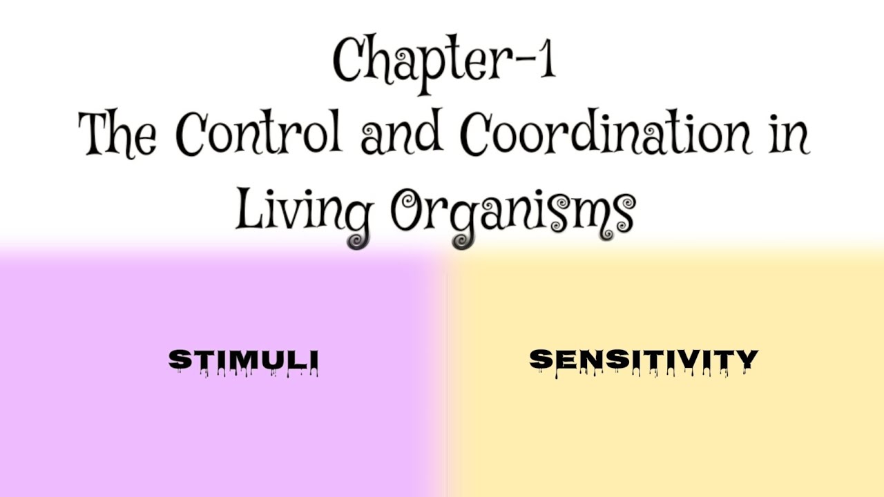 Stimuli and Sensitivity || chapter 1||life science||madyamik 2026