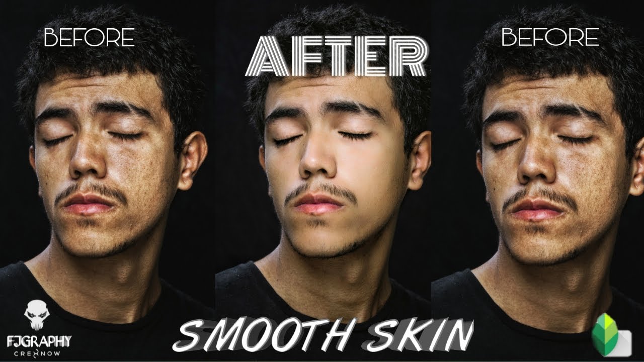 Skin Smoothing - Snapseed Tutorial - FJGRAPHY - 2021 - How to edit smooth skin..