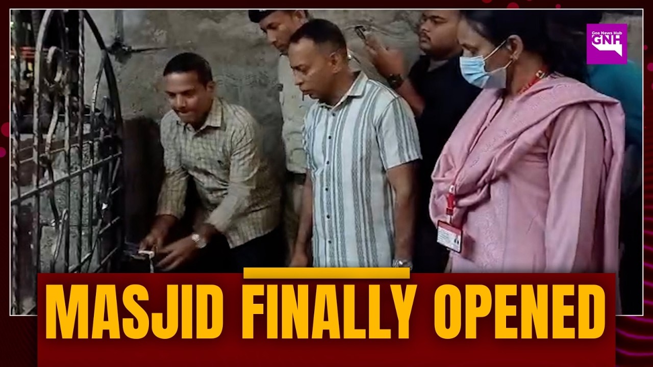 MASJID FINALLY OPENED