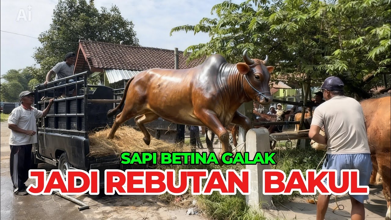 JAGAL PUSING,SAPI BETINA JADI REBUTAN‼️HARGA MAHAL🔥🔥🔥 #animals #cow #cowvideos #cowfarming 