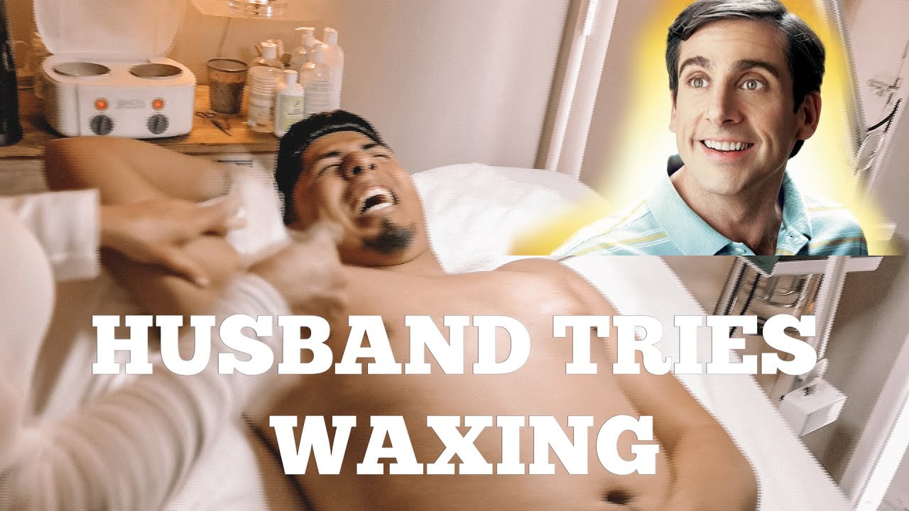 HUSBAND CHALLENGES: HUSBAND TRIES WAXING