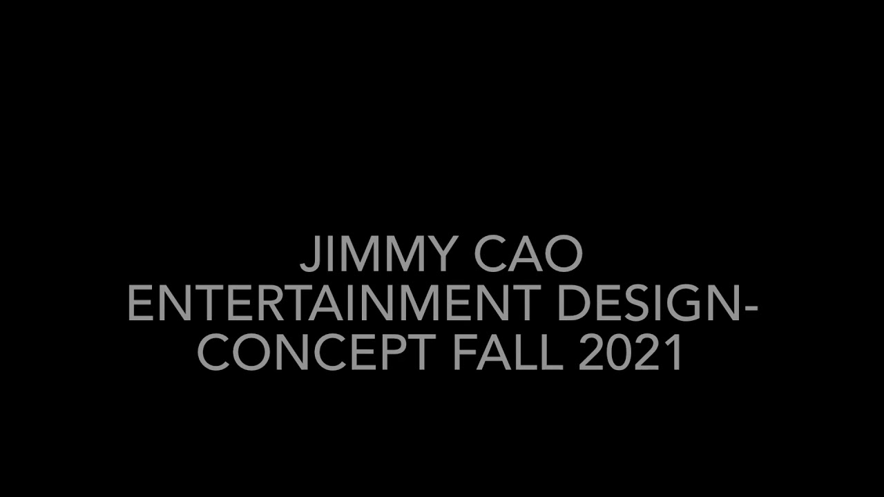 Art Center Video Essay (Entertainment Design - Concept Fall 2021)