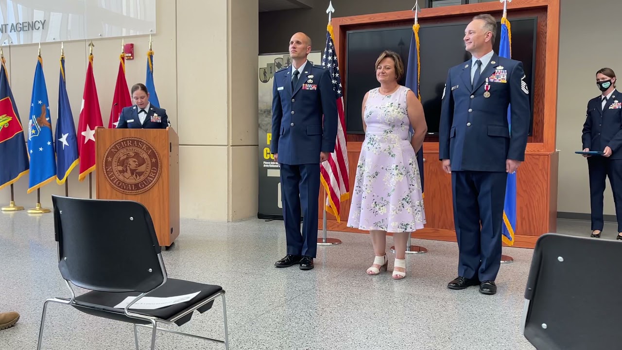 Gary’s Air Force Retirement Ceremony