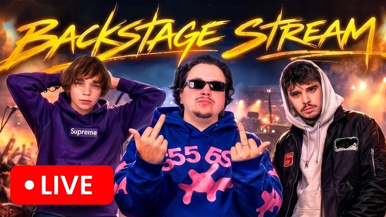 Akvárium BACKSTAGE IRL Stream (VINI x Mollywood)
