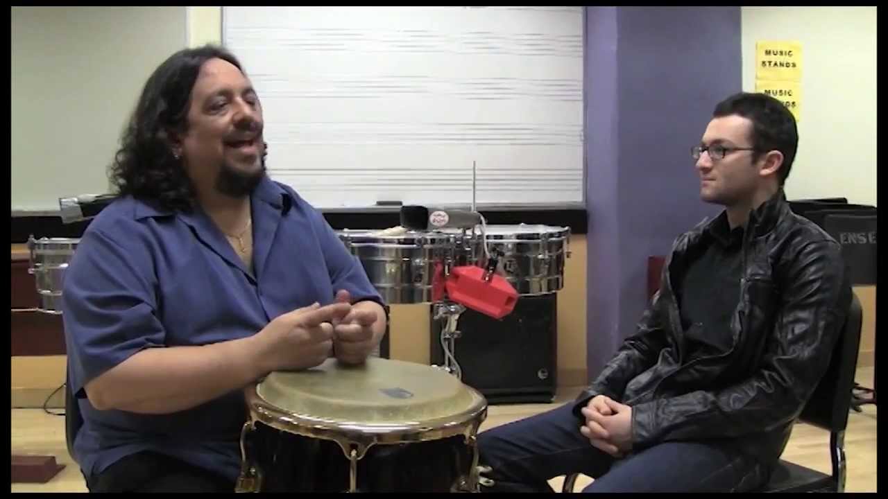 Eguie Castrillo(jennifer lopez, tito puente, giovanni hidalgo) -  Interview Part 1 | The DrumHouse