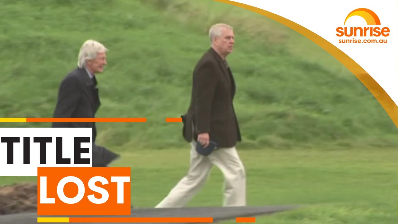Buckingham Palace releases statement regarding the future of Prince Andrew | Sunrise