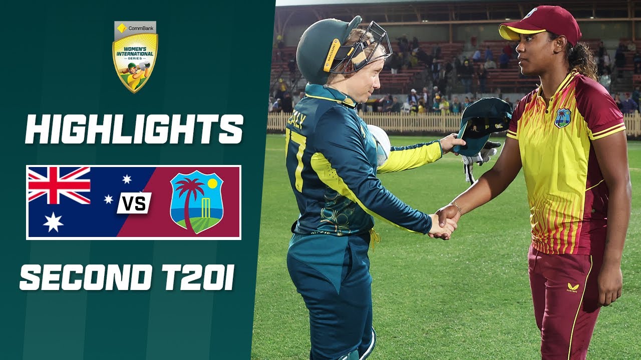 Australia v West Indies | Second T20I 2023-24